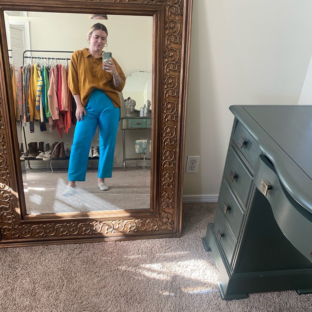 Vintage collared sweater